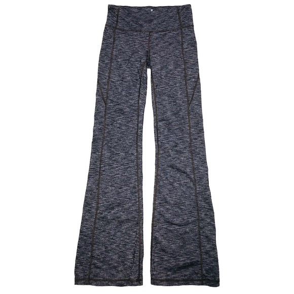 Athleta‎ Leggings S Heather Gray Revelation Yoga Pants Flare - Picture 1 of 10